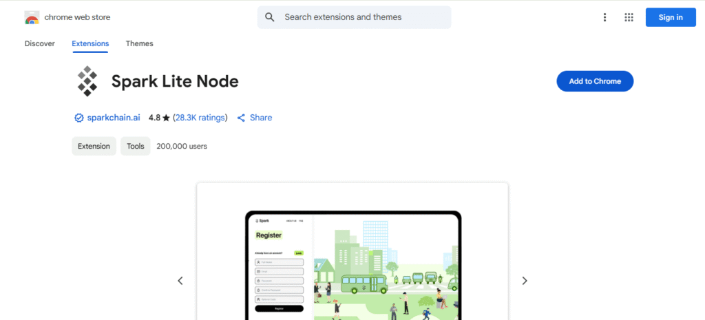 Spark Lite Node