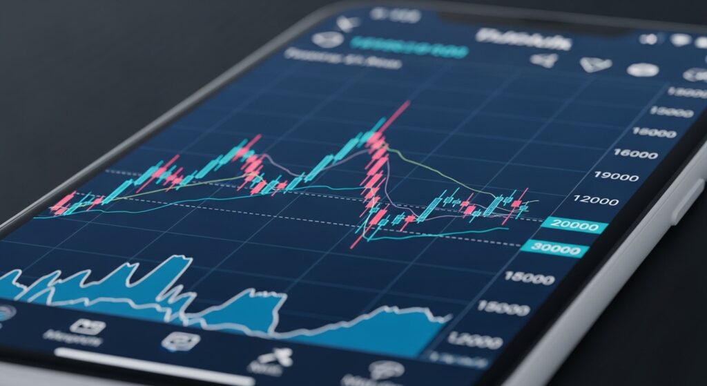 Bitcoin Price Chart on Webull Pay