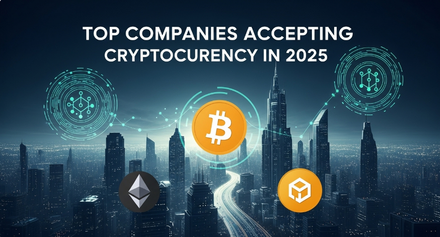 Thumbnail of businesses accepting cryptocurrency in 2025.