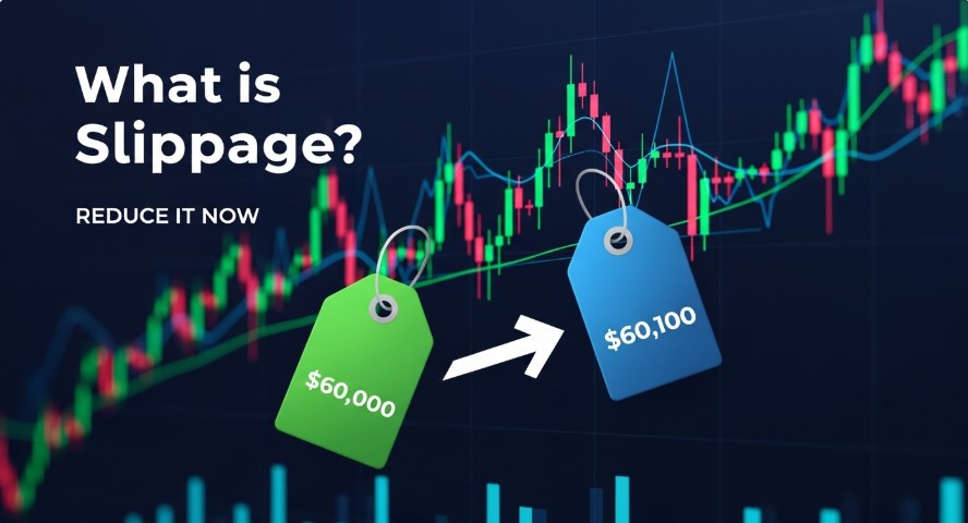 Thumbnail for blog post on crypto slippage.