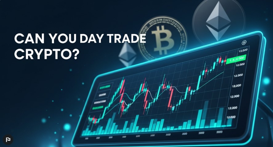 Thumbnail for day trading crypto blog post