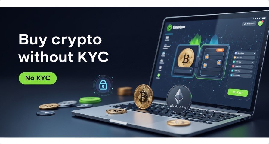 Thumbnail for buying crypto without KYC