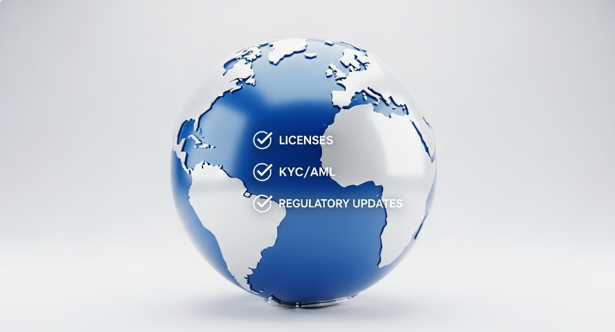 Regulatory compliance for crypto exchange