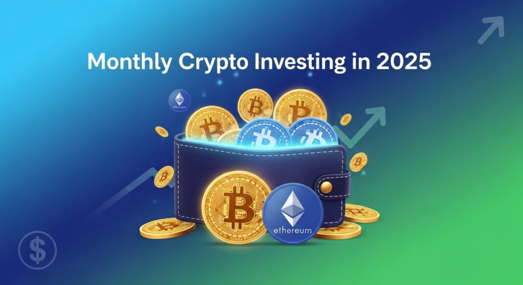 Digital wallet with Bitcoin and Ethereum coins for crypto investment thumbnail.