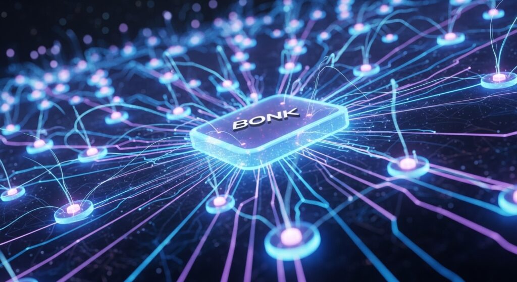 Solana blockchain with Bonk integration