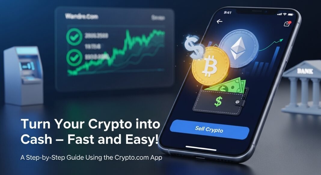 How to Sell Crypto on Crypto.com for Cash