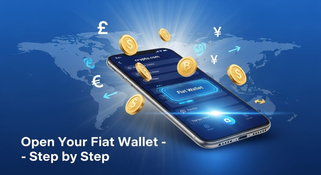 How to Open a Fiat Wallet on Crypto.com?