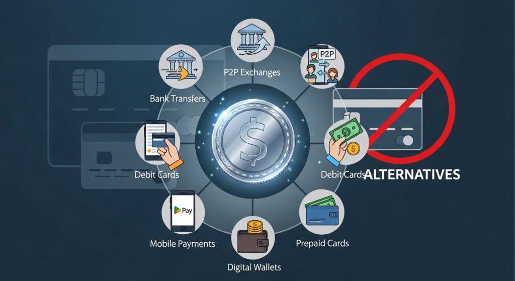 Alternatives to Credit Cards for Purchasing Crypto