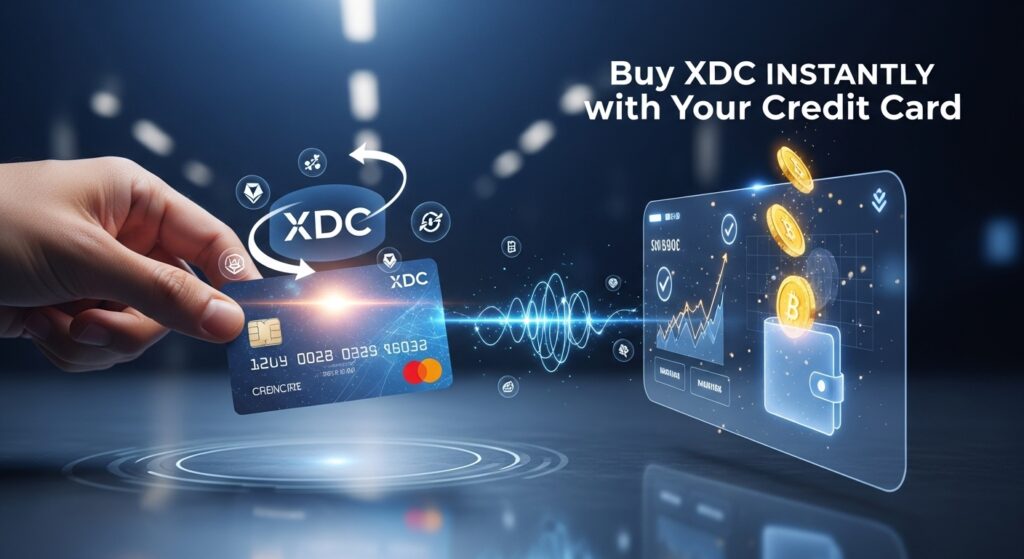 How to Buy XDC with a Credit Card