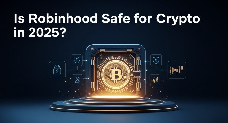 Thumbnail for blog post on Robinhood crypto safety.