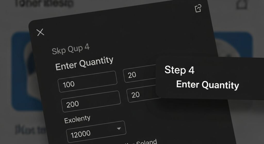 Infographic showing steps to sell crypto on Robinhood