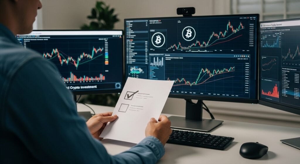 A person making a confident investment decision with new regulatory clarity