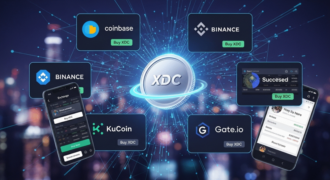 Where to Buy XDC Crypto