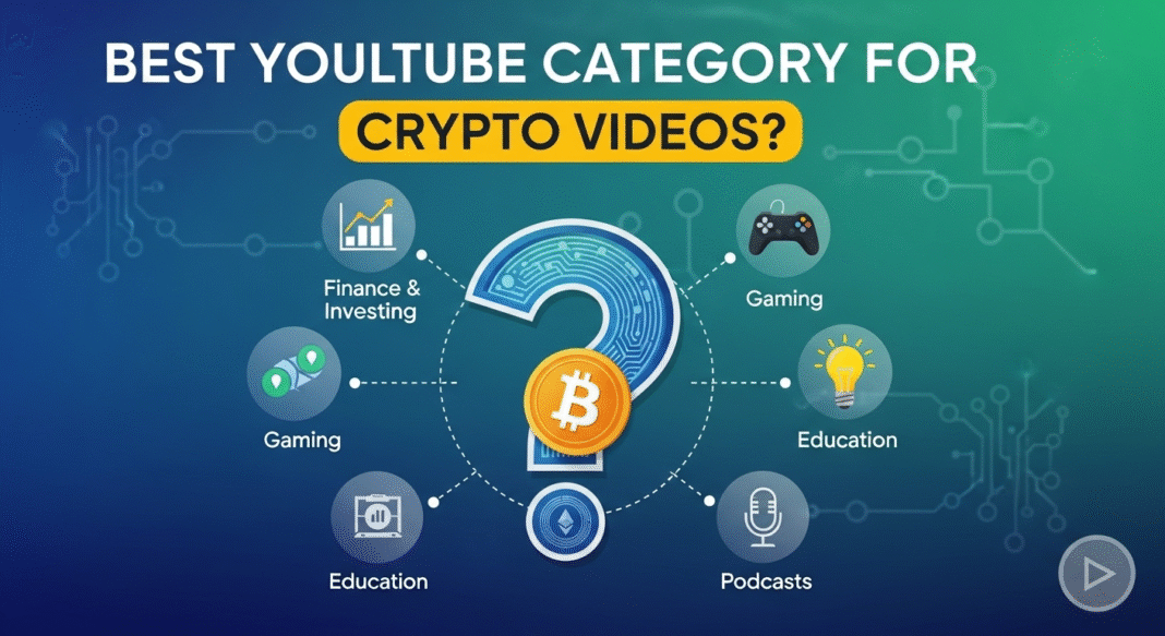 Best YouTube Category for Crypto Videos
